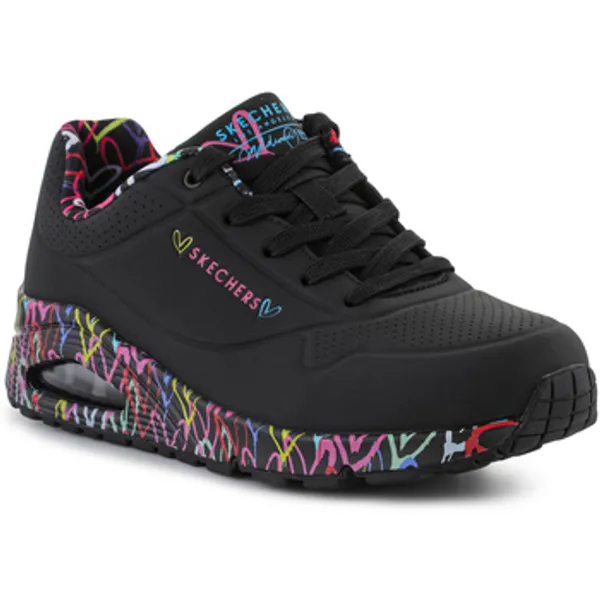 Skechers Lage Sneakers Skechers Uno Loving Love White 155506-BBK — vergelijk prijzen bij 2 winkels