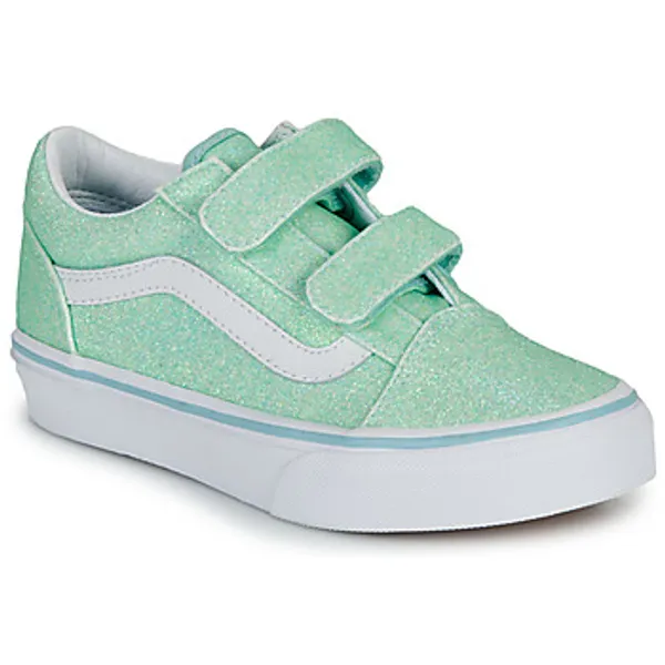 Vans Lage Sneakers Vans UY Old Skool V GLITTER PASTEL BLUE — vergelijk prijzen bij 1 winkel