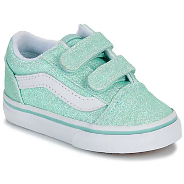 Vans Lage Sneakers Vans Old Skool V GLITTER PASTEL BLUE — vergelijk prijzen bij 1 winkel