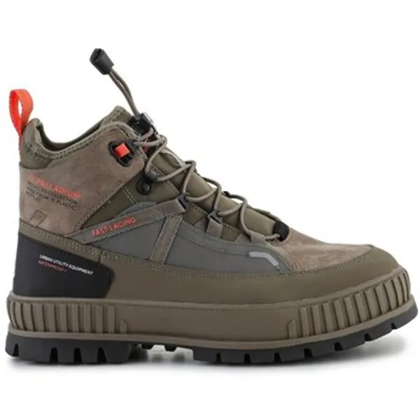 Palladium Hoge Sneakers Palladium Unisex Pallashock Travelwp+ Dusky Green — vergelijk prijzen bij 1 winkel