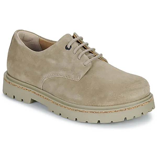 Birkenstock Lage Sneakers BIRKENSTOCK Highwood Lace Low LEVE Taupe — vergelijk prijzen bij 1 winkel