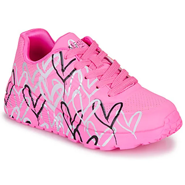 Skechers Lage Sneakers Skechers JGOLDCROWN: UNO LITE - METALLIC LOVE — vergelijk prijzen bij 1 winkel