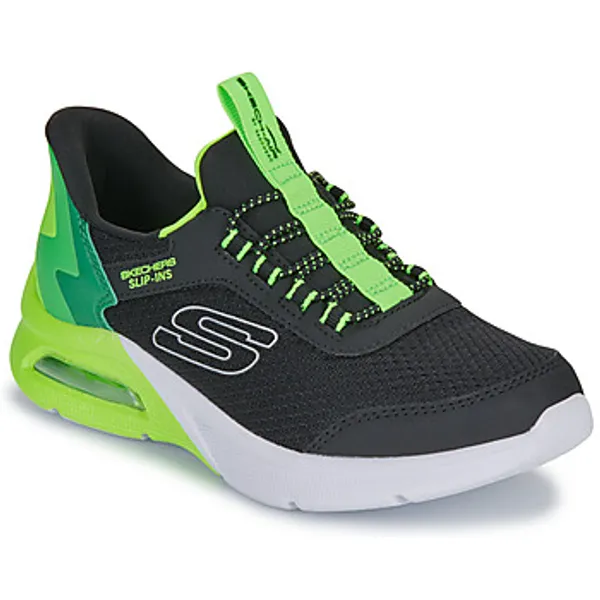 Skechers Lage Sneakers Skechers SLIP-INS: MICROSPEC MAX - BRISK-STRIPE — vergelijk prijzen bij 1 winkel