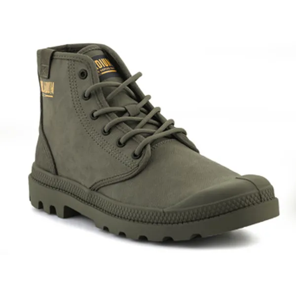 Palladium Hoge Sneakers Palladium PAMPA HI COATED 74375-377-M Dusky Green — vergelijk prijzen bij 1 winkel