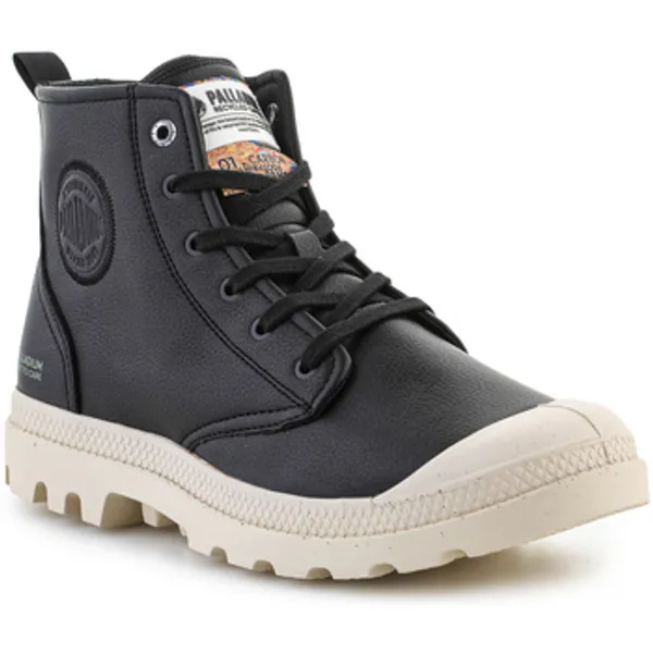 Palladium Hoge Sneakers Palladium Pampa Hi Re-Vegan Leather 74378-008-M Black — vergelijk prijzen bij 1 winkel