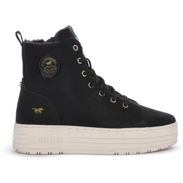 mustang Sneakers Mustang BLACK — vergelijk prijzen bij 1 winkel