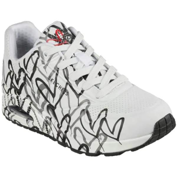 Skechers Sneakers Skechers Imprimé De Coeur Uno Spread The Love — vergelijk prijzen bij 2 winkels