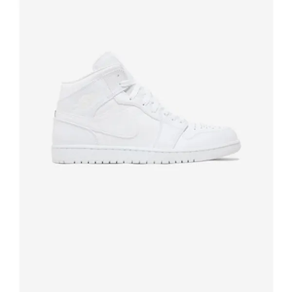 Nike Hoge Sneakers Nike 1 Mid Triple White — vergelijk prijzen bij 1 winkel