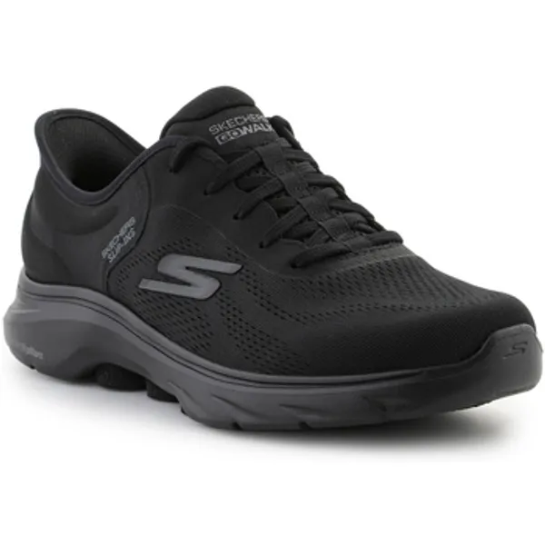 Skechers Lage Sneakers Skechers Go Walk 7-Valin 216550-BBK Black — vergelijk prijzen bij 1 winkel