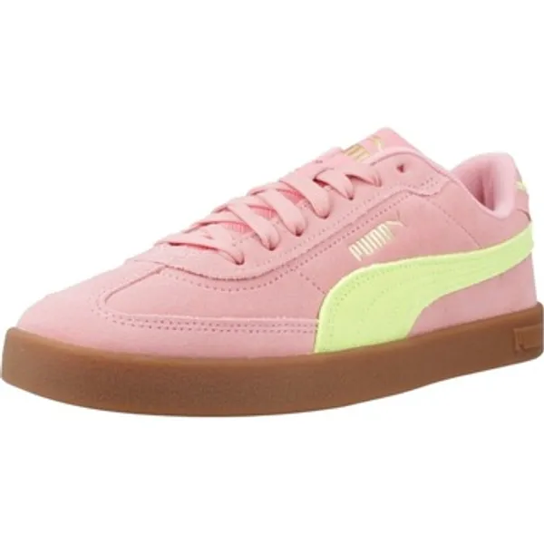 Lage Sneakers Puma Sport Zapatillas Mujer Modèle Club Ii Era Suede