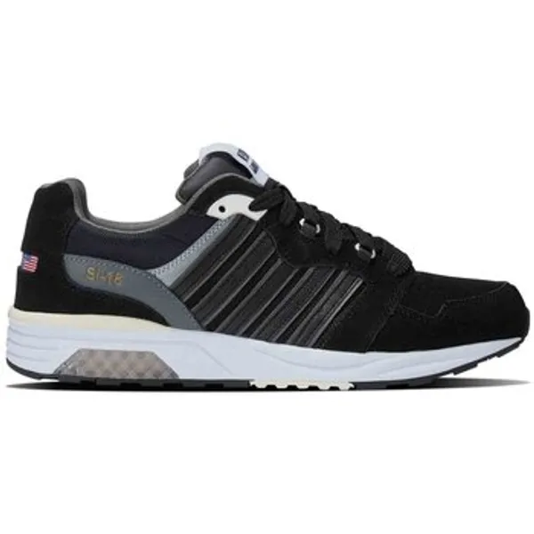 K-SWISS Lage Sneakers K-Swiss Kswiss rannell sde mens low black 07951-048-M — vergelijk prijzen bij 1 winkel