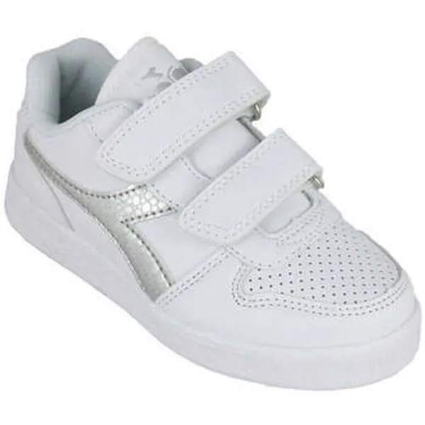 Diadora Lage Sneakers Diadora Playground Ps Girl 101.175782 01 C0516 White/Silver — vergelijk prijzen bij 1 winkel