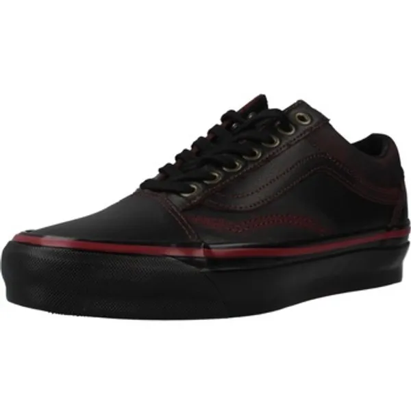 Lage Sneakers Vans Sport Zapatillas Hombre Modèle Old Skool Leather