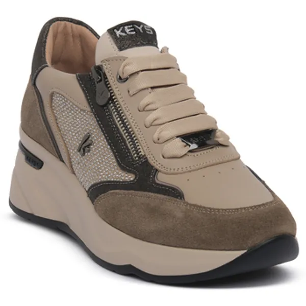 Keys Lage Sneakers Keys TAUPE ROSY — vergelijk prijzen bij 1 winkel