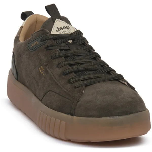 Jeep Lage Sneakers Jeep 282 ROCKS SUEDE FOREST GREEN — vergelijk prijzen bij 1 winkel