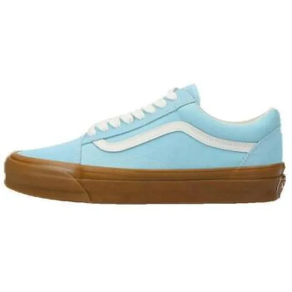 Lage Sneakers Vans Chaussures Old Skool LX Premium Bleu Cristal