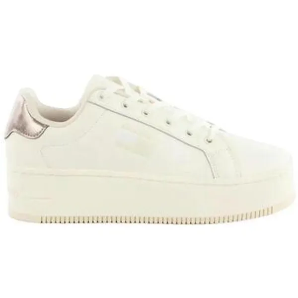 Tommy Hilfiger Lage Sneakers Tommy Hilfiger Baskets basses Tommy Hilfiger en cuir blanc — vergelijk prijzen bij 1 winkel