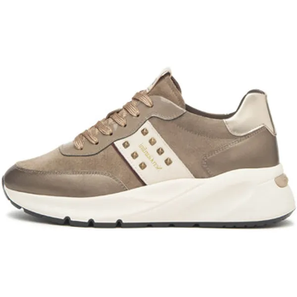 NeroGiardini Lage Sneakers NeroGiardini Bagoya Arold Velvet Milk 1039 Vernice Smog — vergelijk prijzen bij 1 winkel