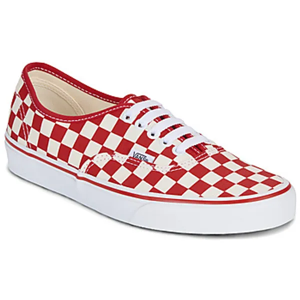 Vans Lage Sneakers Vans Authentic R30 - PRIMARY CHECK RACING RED/WHITE — vergelijk prijzen bij 1 winkel