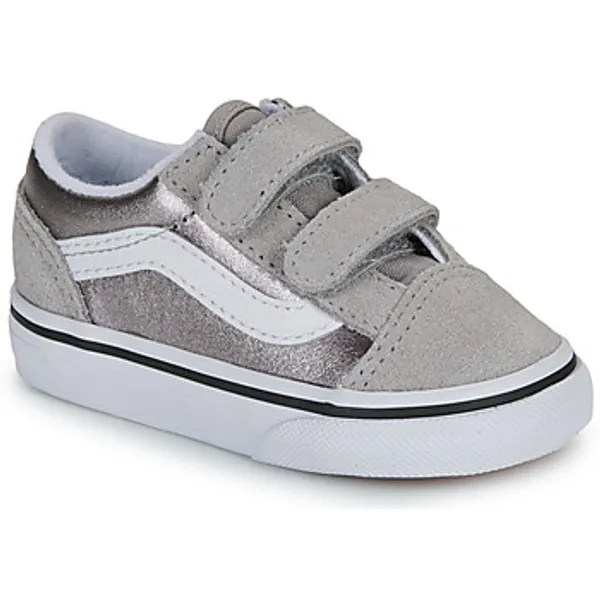 Lage Sneakers Vans Old Skool V METALLIC SILVER