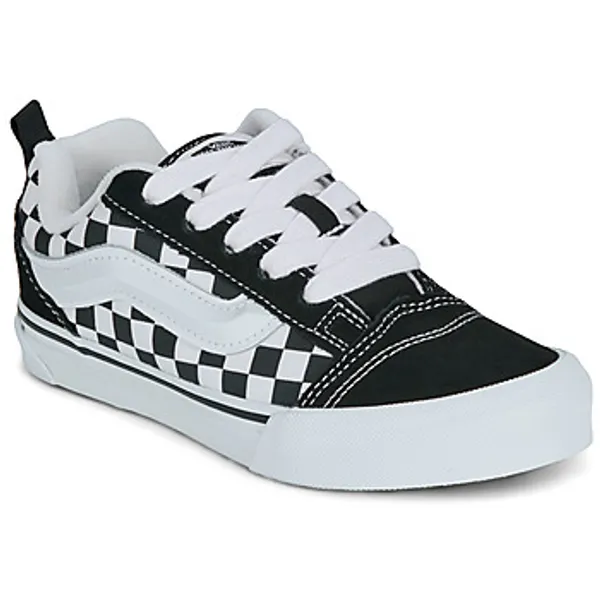 Lage Sneakers Vans Knu Skool CHECKERBOARD BLACK/TRUE WHITE