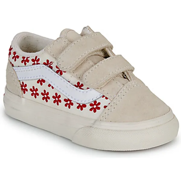 Lage Sneakers Vans Old Skool V Chantilly Floral RACING RED