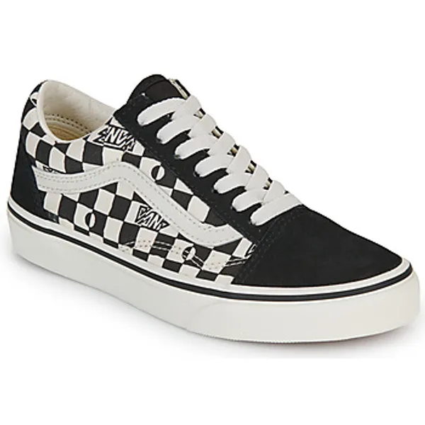 Lage Sneakers Vans Old Skool Geo Check Black