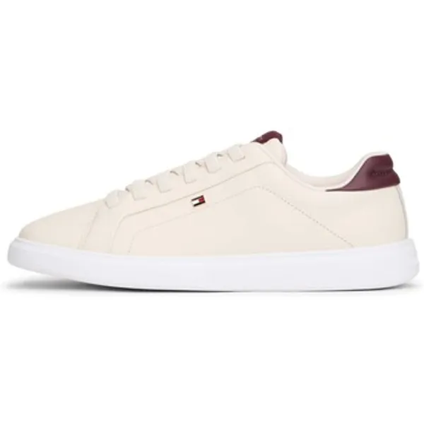 Tommy Hilfiger Lage Sneakers Tommy Hilfiger Icon Court Light Wei — vergelijk prijzen bij 2 winkels