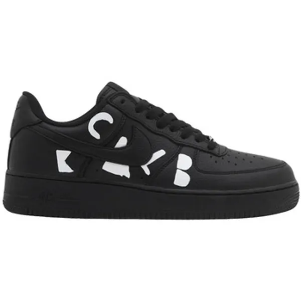 Lage Sneakers Nike Air Force 1 Low Retro SP BLACK Comme des Garçons Black
