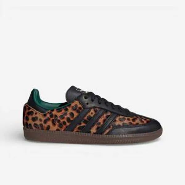 Lage Sneakers adidas Samba OG Black Green Leopard (Women's)
