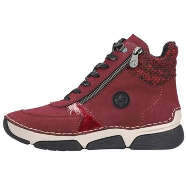 Rieker Hoge Sneakers Rieker 4596035BORDO — vergelijk prijzen bij 1 winkel