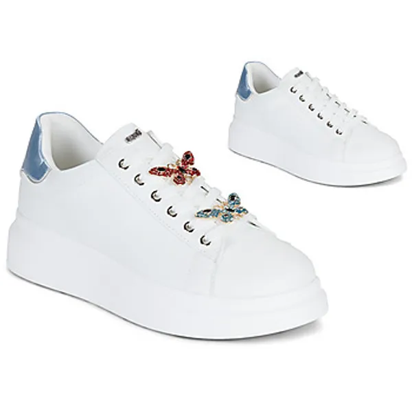 Exé Shoes Lage Sneakers Exé Shoes 66-61EX11-PU-WHITE-BLUE — vergelijk prijzen bij 1 winkel