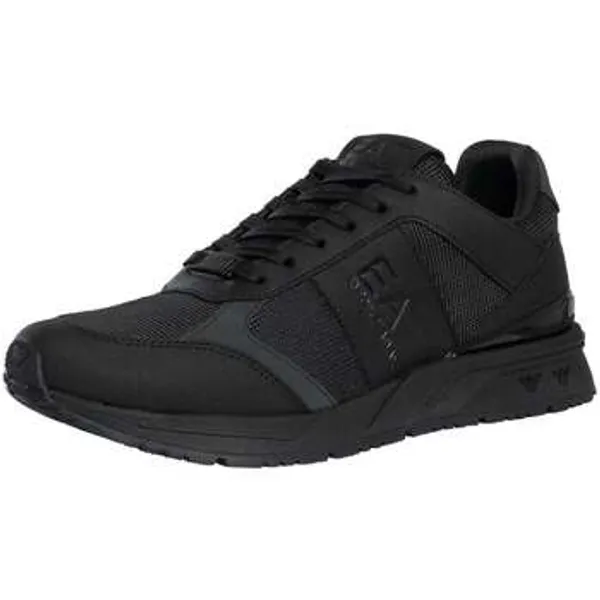 Emporio Armani EA7 Lage Sneakers Emporio Armani EA7 Mesh logo-sneakers — vergelijk prijzen bij 1 winkel