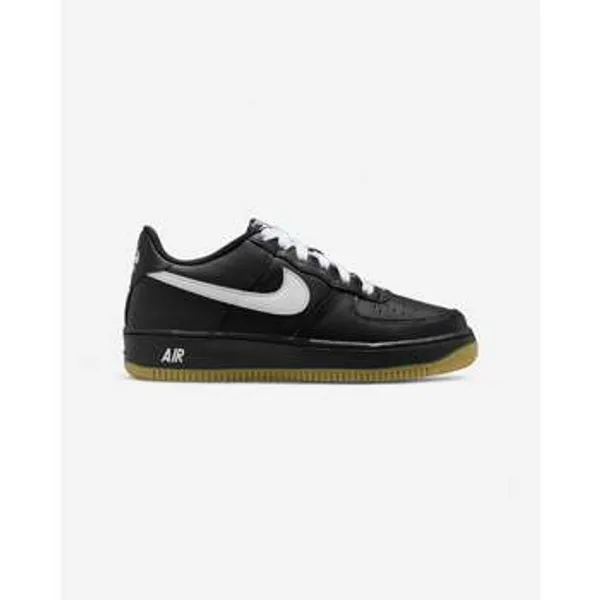 Sneakers Nike Air Force 1 Low LV8 Black Gum Light Brown White (GS)