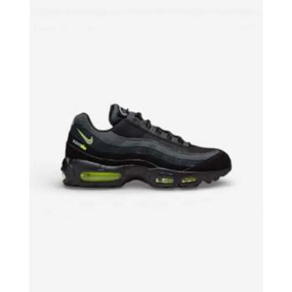 Lage Sneakers Nike Air Max 95 Retro Logo Black Grey Volt
