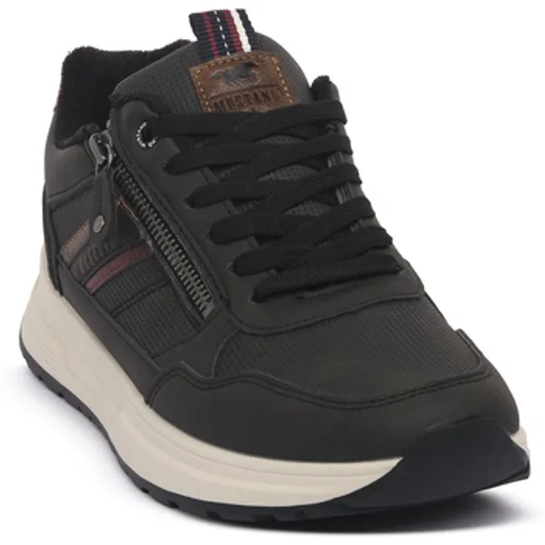 mustang Lage Sneakers Mustang BLACK — vergelijk prijzen bij 1 winkel