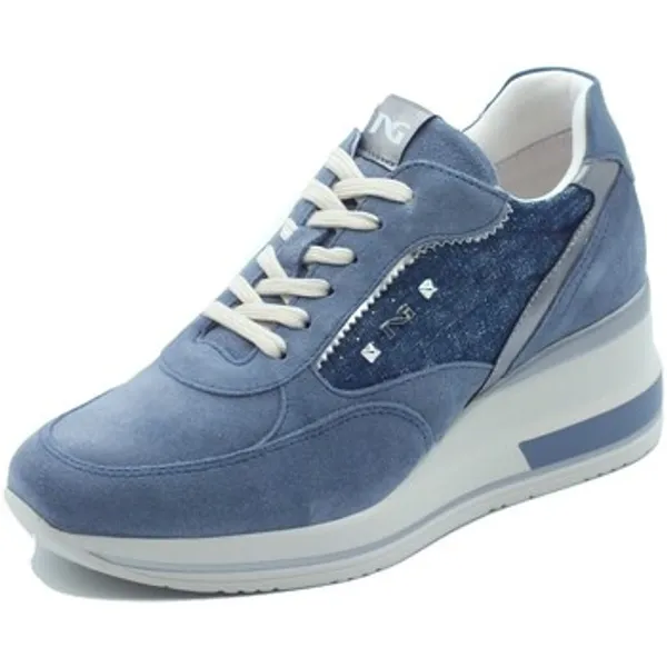 NeroGiardini Lage Sneakers NeroGiardini E615230D Velour Lurex — vergelijk prijzen bij 1 winkel
