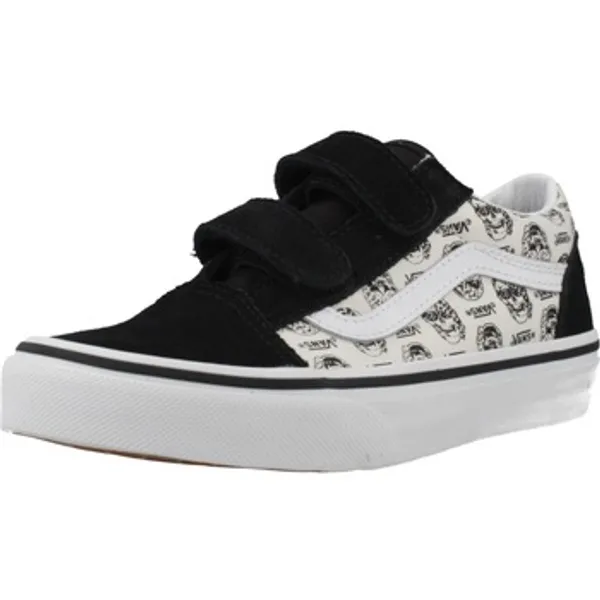 Lage Sneakers Vans Zapatillas Niño Modèle Old Skool V Skulls