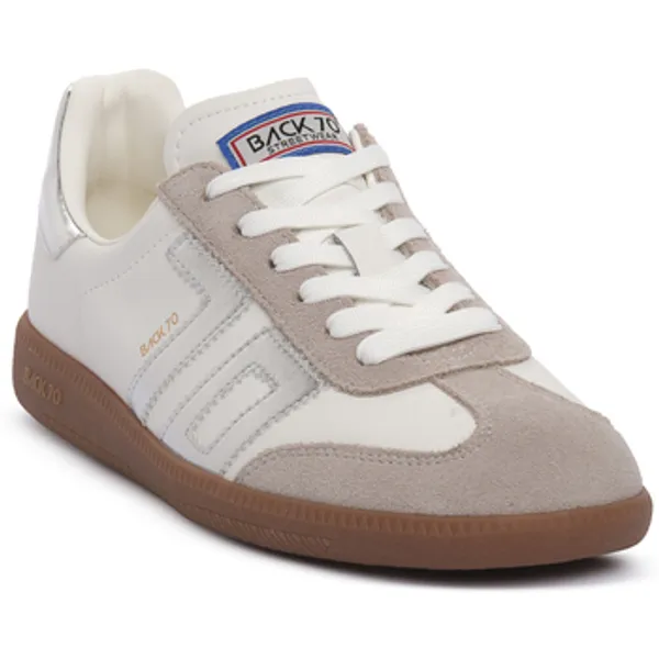 Back70 Lage Sneakers Back70 BACK 70 METALLIC SILVER — vergelijk prijzen bij 1 winkel