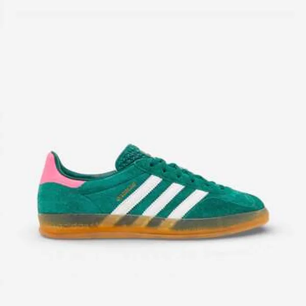 Lage Sneakers adidas Gazelle Indoor Collegiate Green Lucid Pink (Women's)