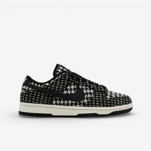 Lage Sneakers Nike Dunk Low Harris Tweed White Black Multi (Women's)