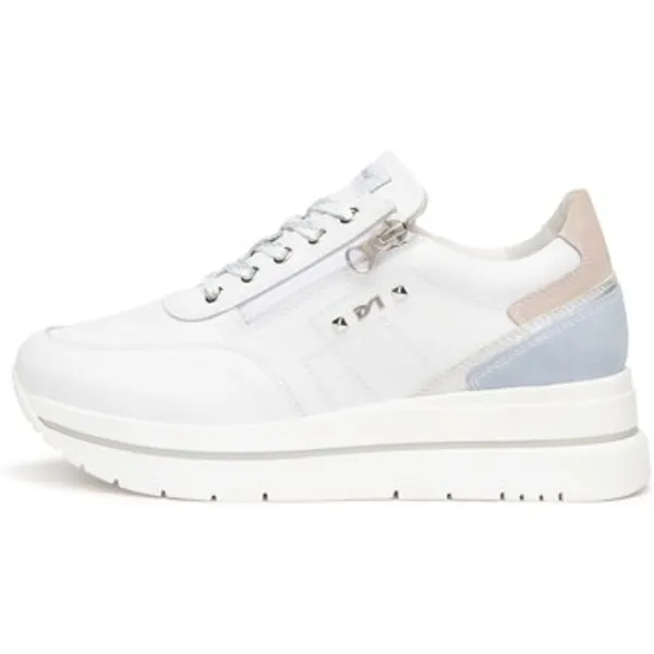NeroGiardini Lage Sneakers NeroGiardini Skipper Zouk Silver Velour Fiordaliso Velour Femme — vergelijk prijzen bij 1 winkel
