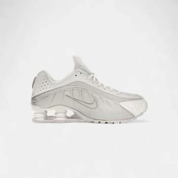Nike Lage Sneakers Nike Shox R4 White Metallic Silver (Women's) — vergelijk prijzen bij 1 winkel