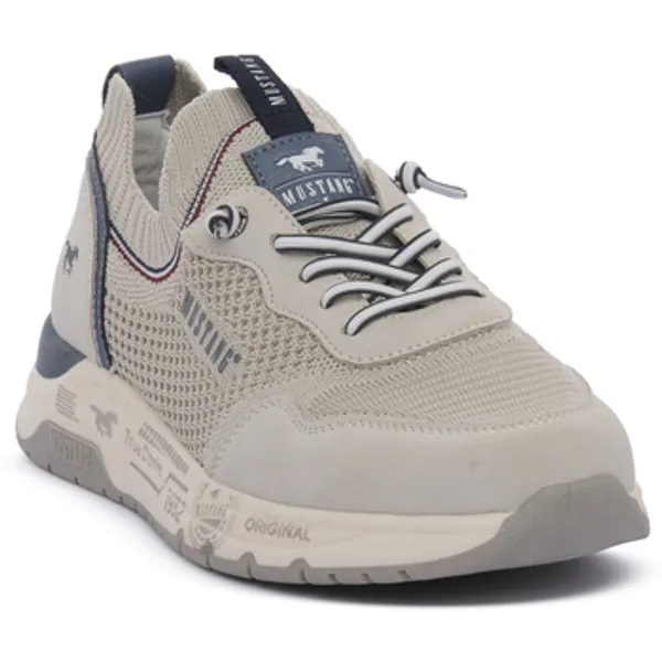 mustang Lage Sneakers Mustang IVORY — vergelijk prijzen bij 1 winkel
