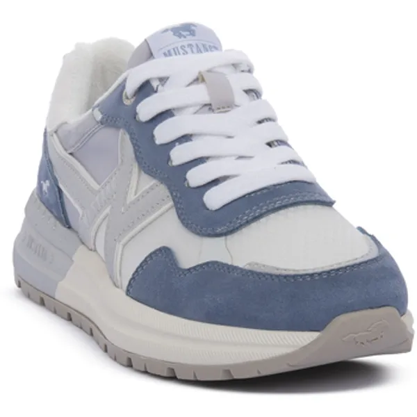 mustang Lage Sneakers Mustang SKY SILVER — vergelijk prijzen bij 1 winkel