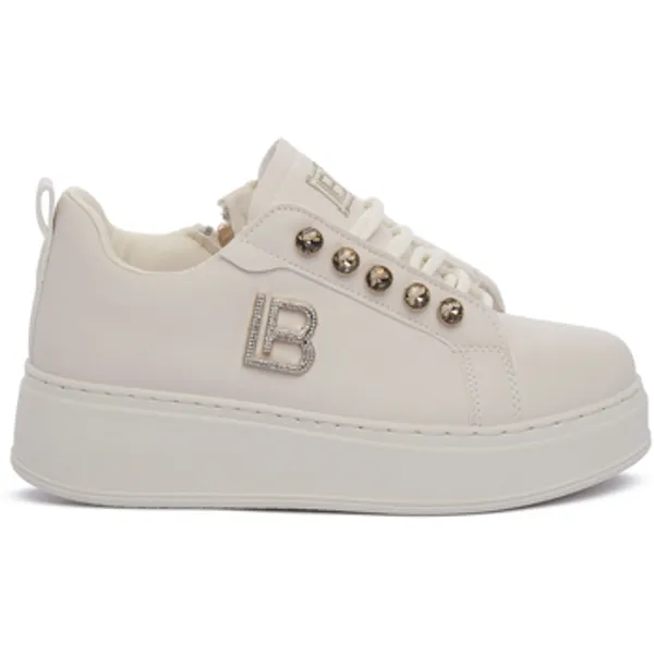 Laura Biagiotti Lage Sneakers Laura Biagiotti CALF IVORY — vergelijk prijzen bij 1 winkel