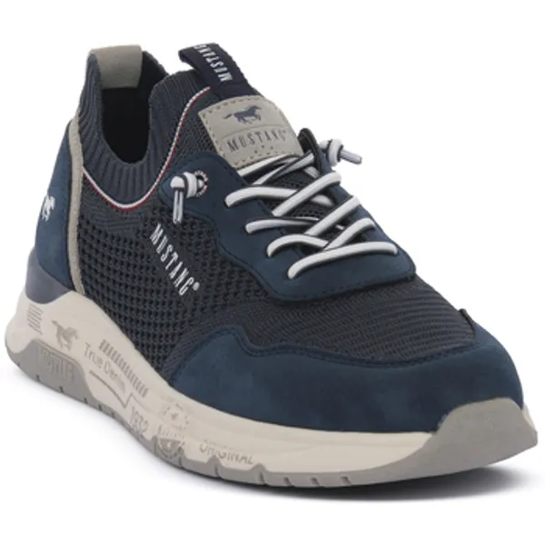 mustang Lage Sneakers Mustang NAVY — vergelijk prijzen bij 1 winkel