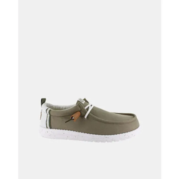 HEYDUDE Lage Sneakers HEYDUDE 43086 WALLY CRAFT LINEN — vergelijk prijzen bij 1 winkel