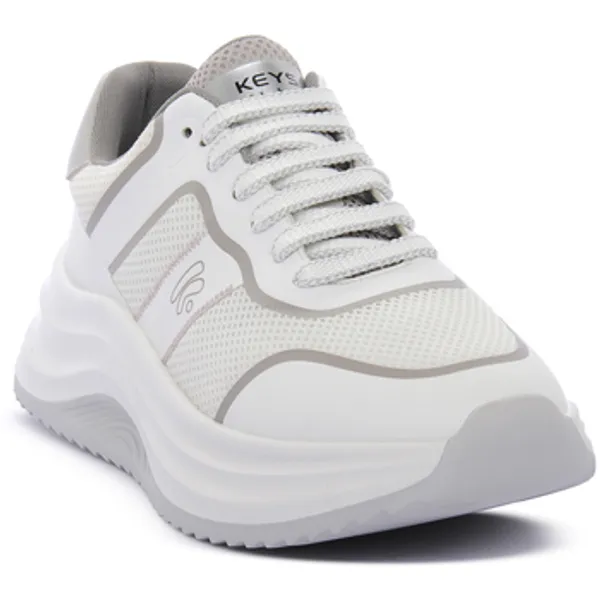 Keys Lage Sneakers Keys WHITE GREY — vergelijk prijzen bij 1 winkel