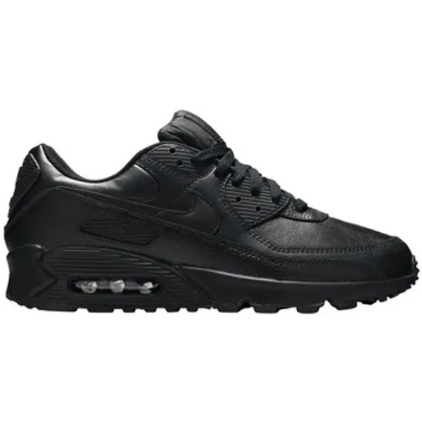 Lage Sneakers Nike Air Max 90 Leather Triple Black